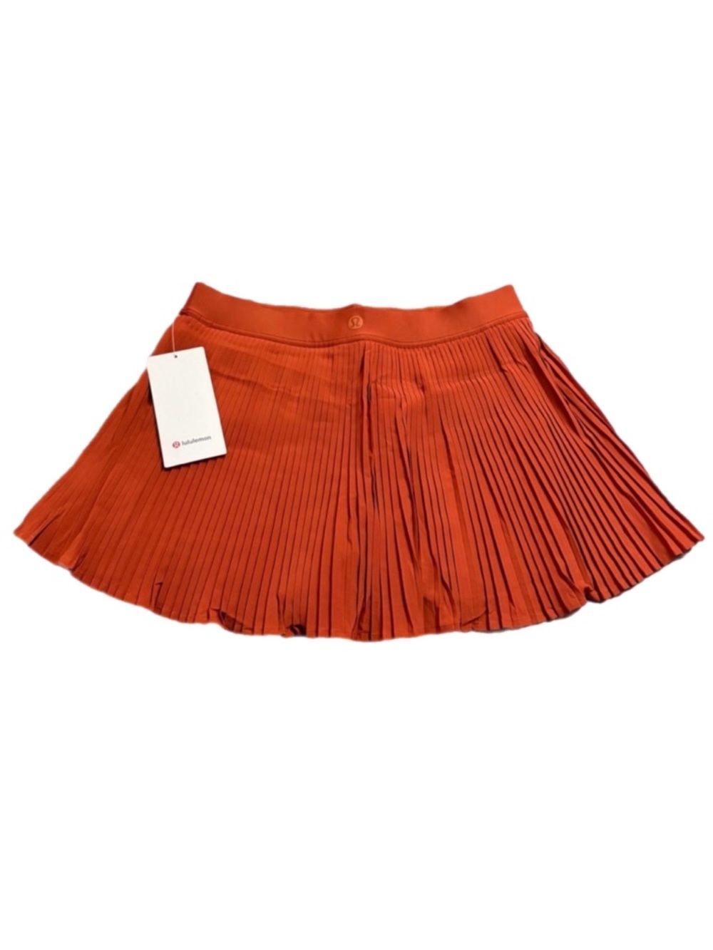 NWT Lululemon Varsity High-Rise Pleated Tennis Skirt 13” (Autumn Rust) Size 10